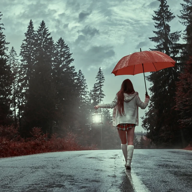 Ballade sous la pluie - Parfum pour bougie