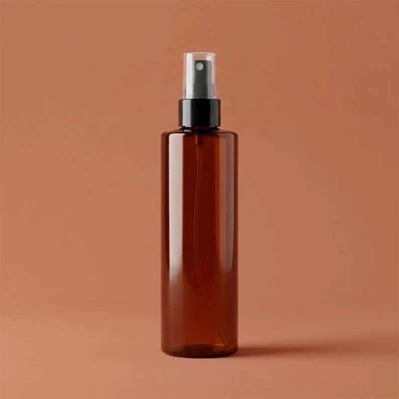 Flacon ambré avec Atomiseur - 250 ml