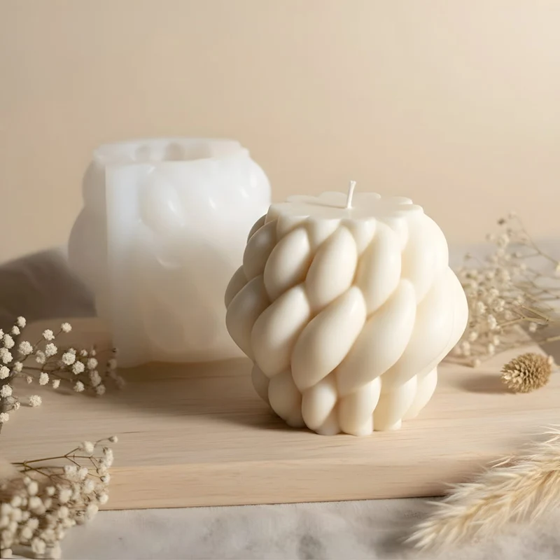 Moule bougie Abstrait - Silicone