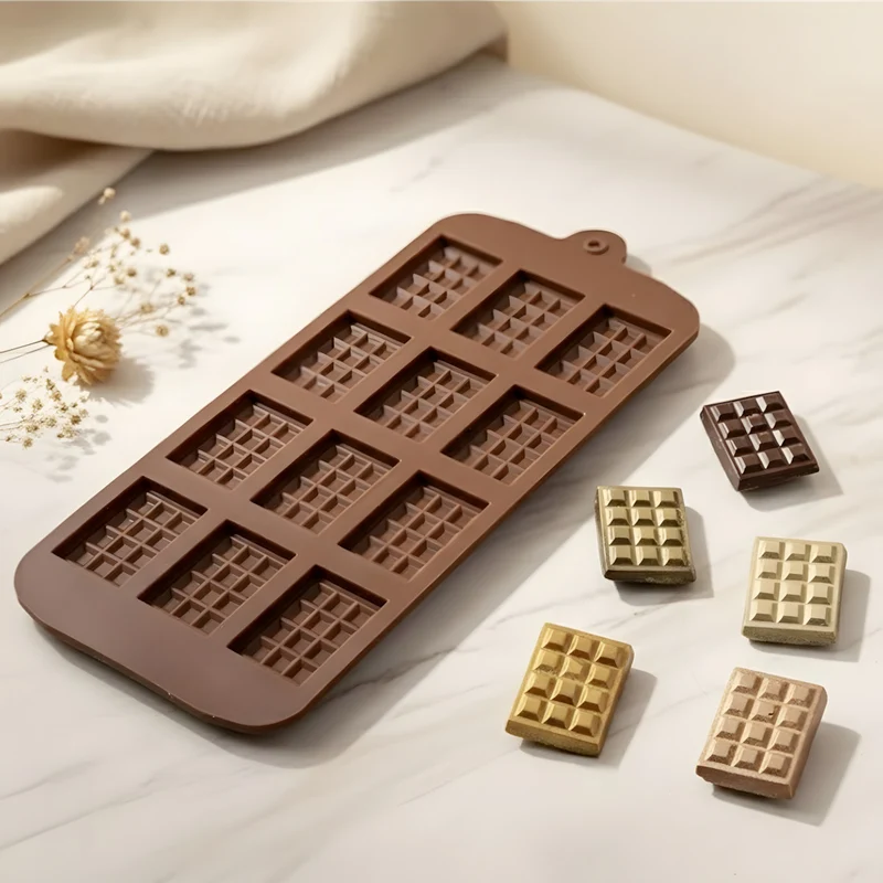 Moule décoration Tablettes de chocolat - Silicone