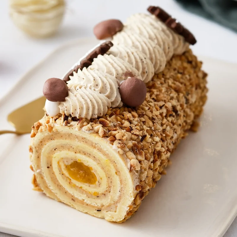 Bûche de Noël - Parfum pour bougie
