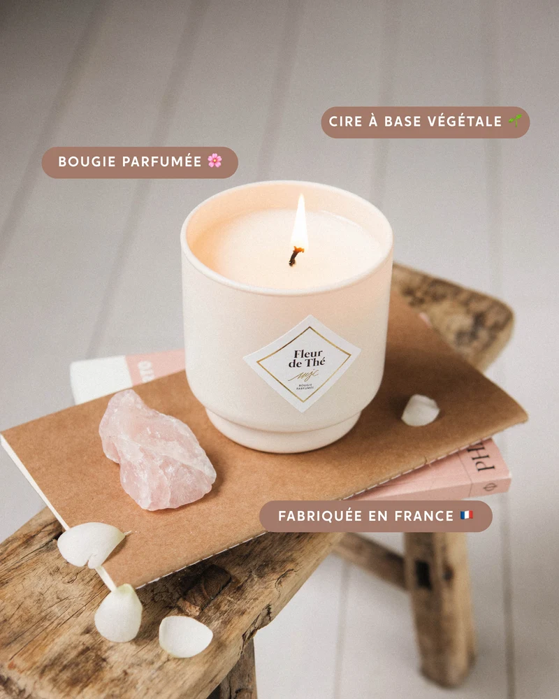 Bougie Fleur de Thé