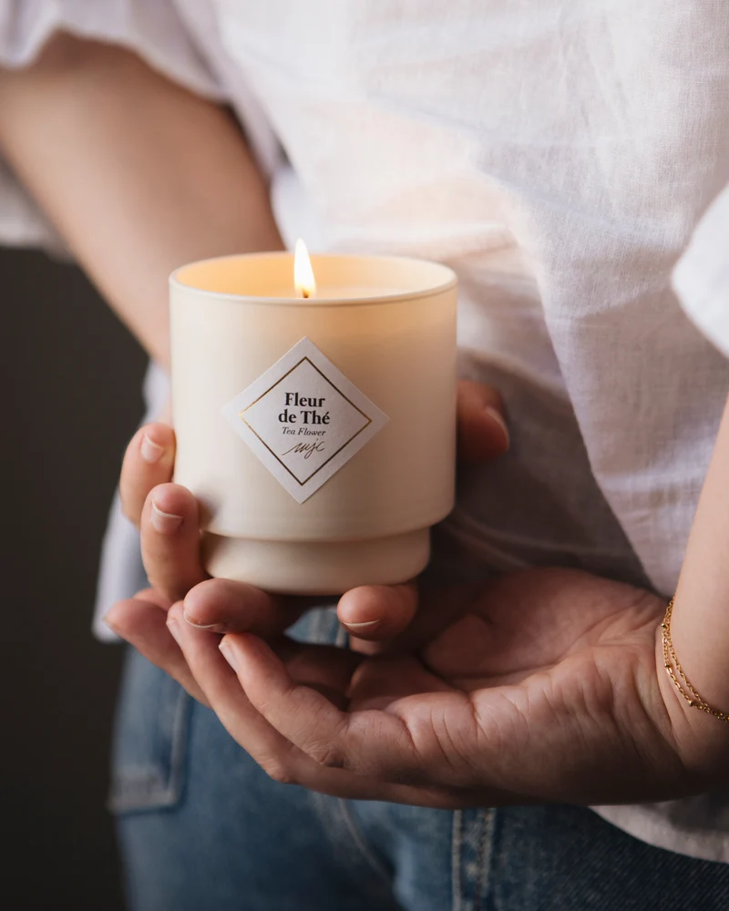 Bougie Fleur de Thé