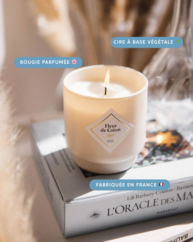 Bougie Fleur de Coton