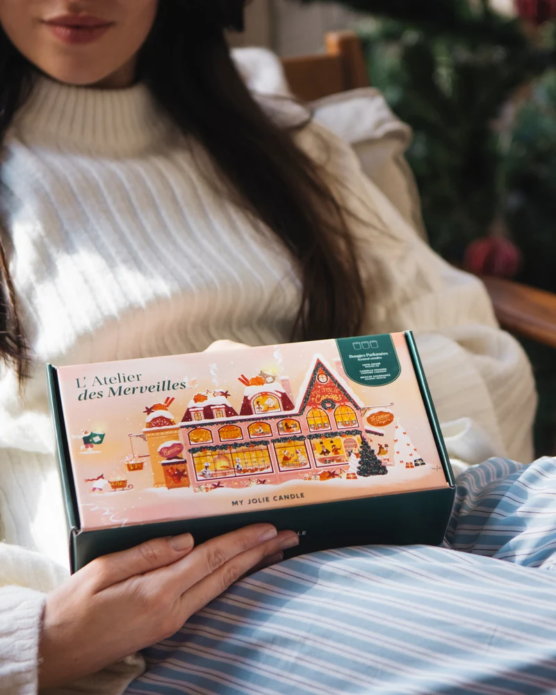Coffret trio de bougies Noël 2024