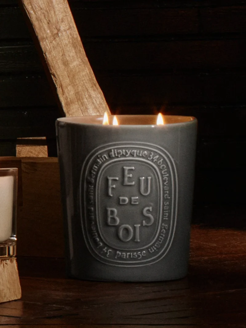 Feu de Bois - Bougie grand modèle