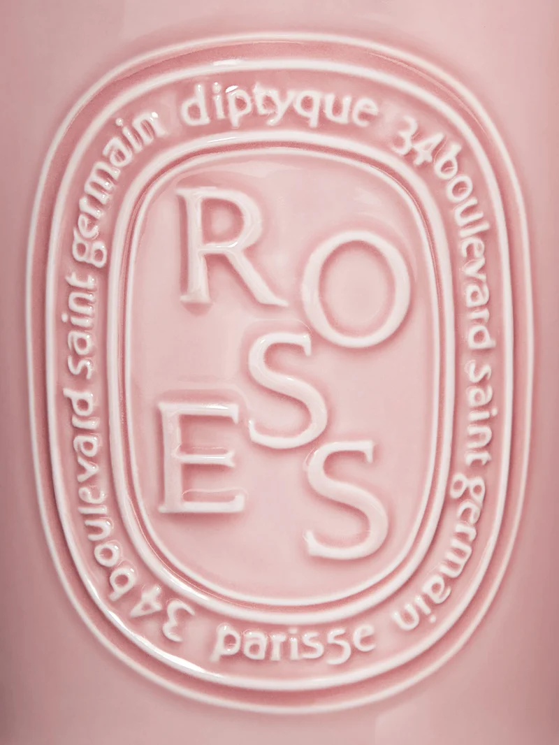 Roses - Bougie grand modèle