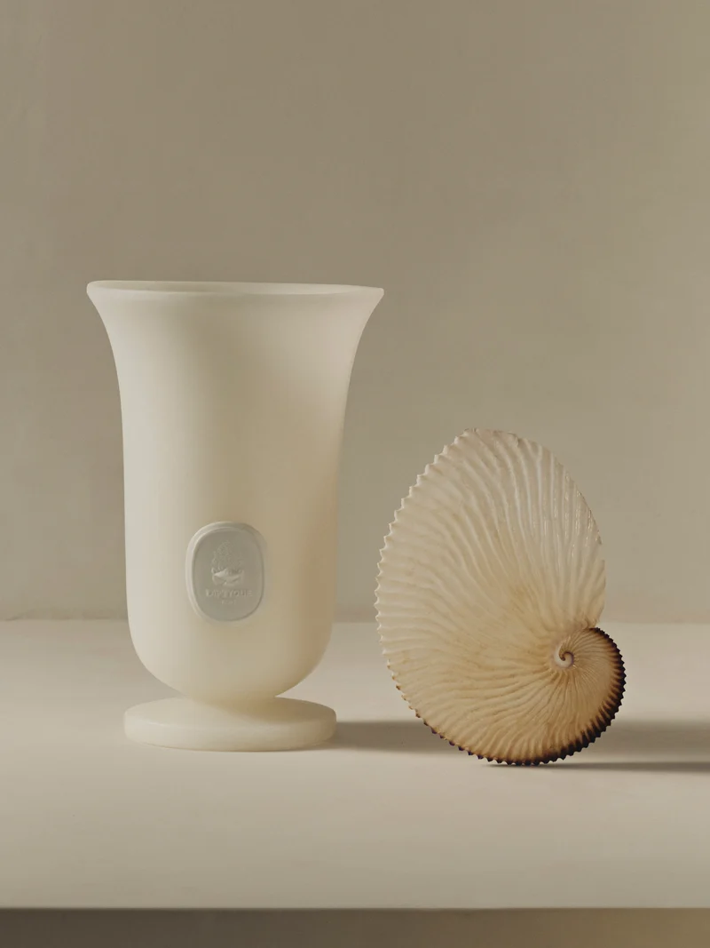 Vase Médicis blanc - Grand modèle