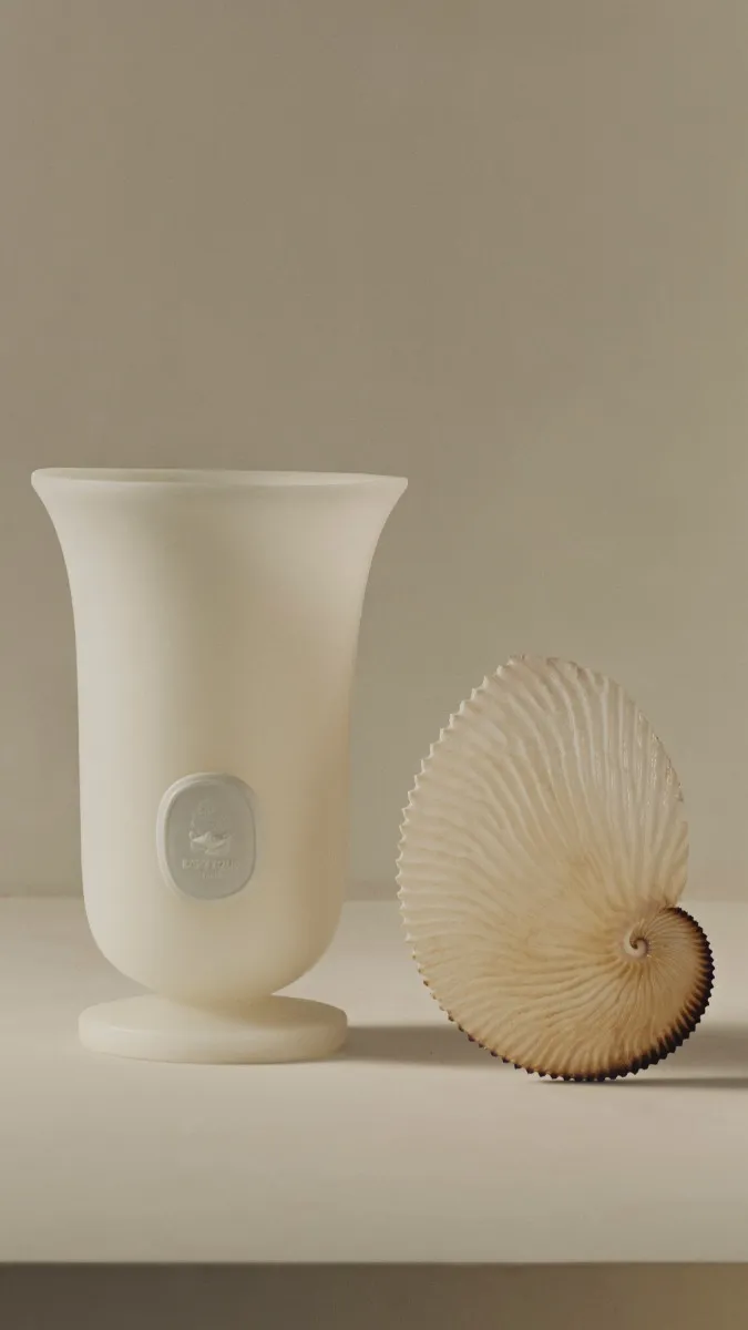 Vase Médicis blanc - Grand modèle