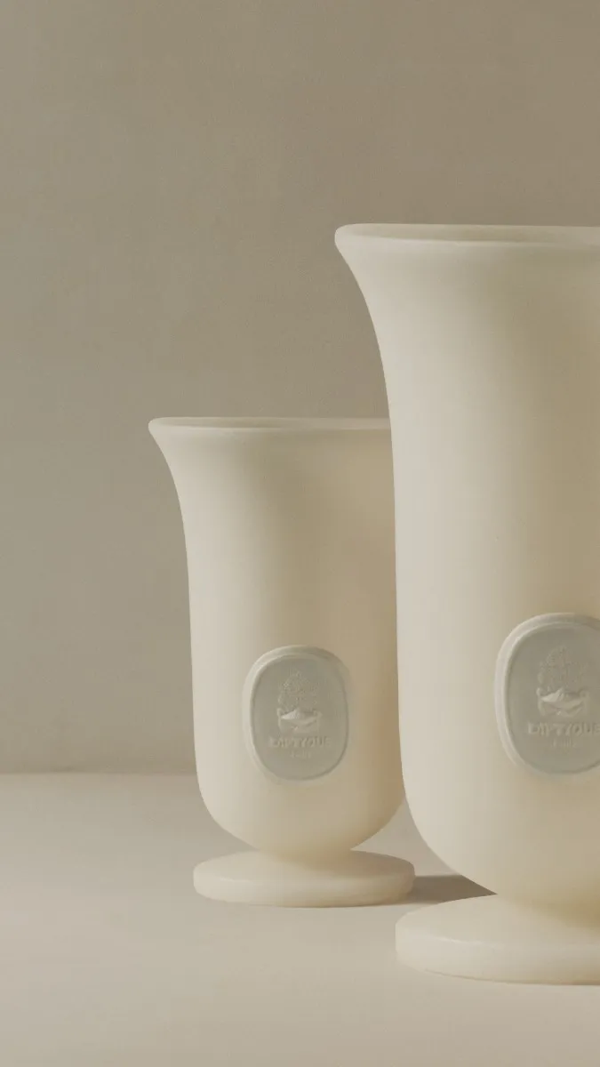 Vase Médicis blanc - Petit modèle