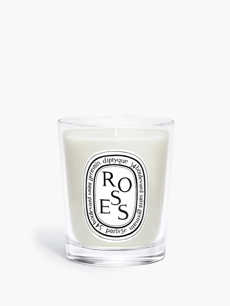 Roses - Bougie petit modèle