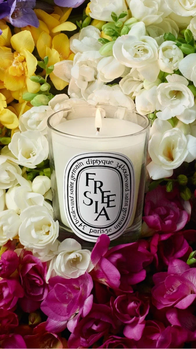 Freesia - Bougie petit modèle