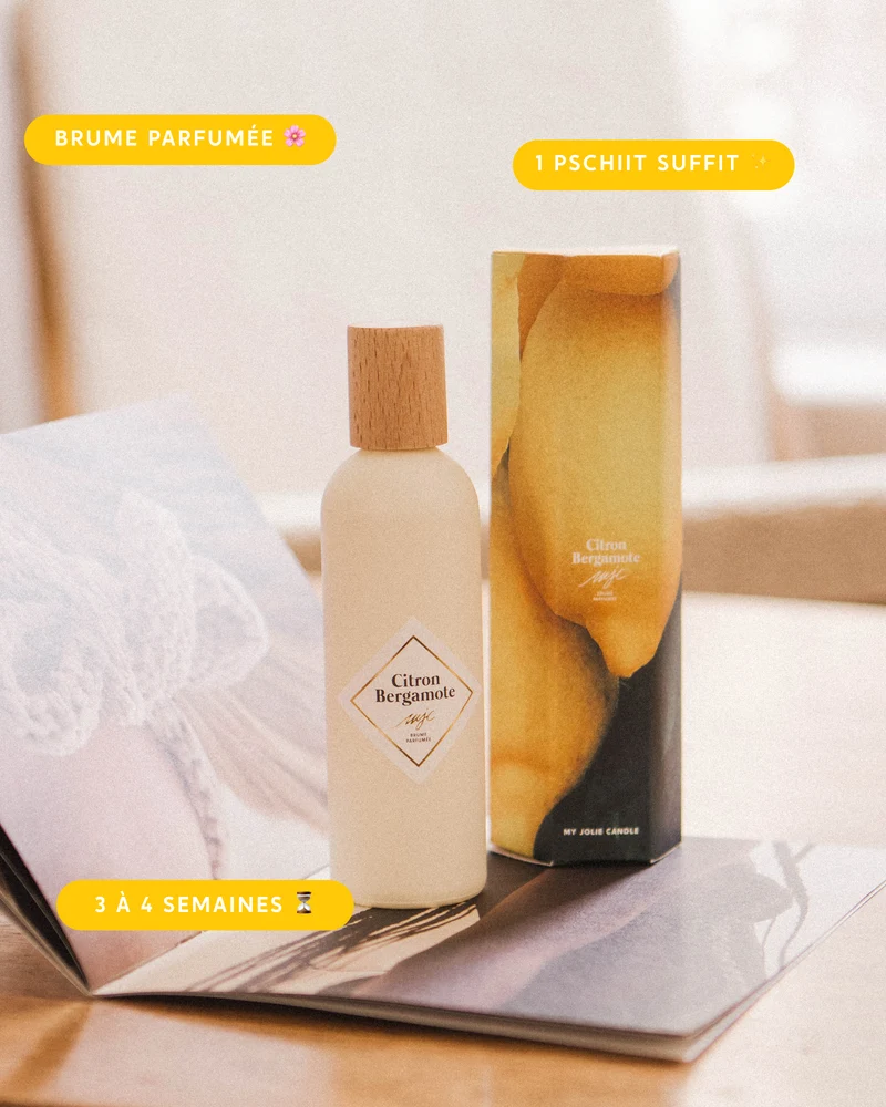 Brume parfumée Citron Bergamote