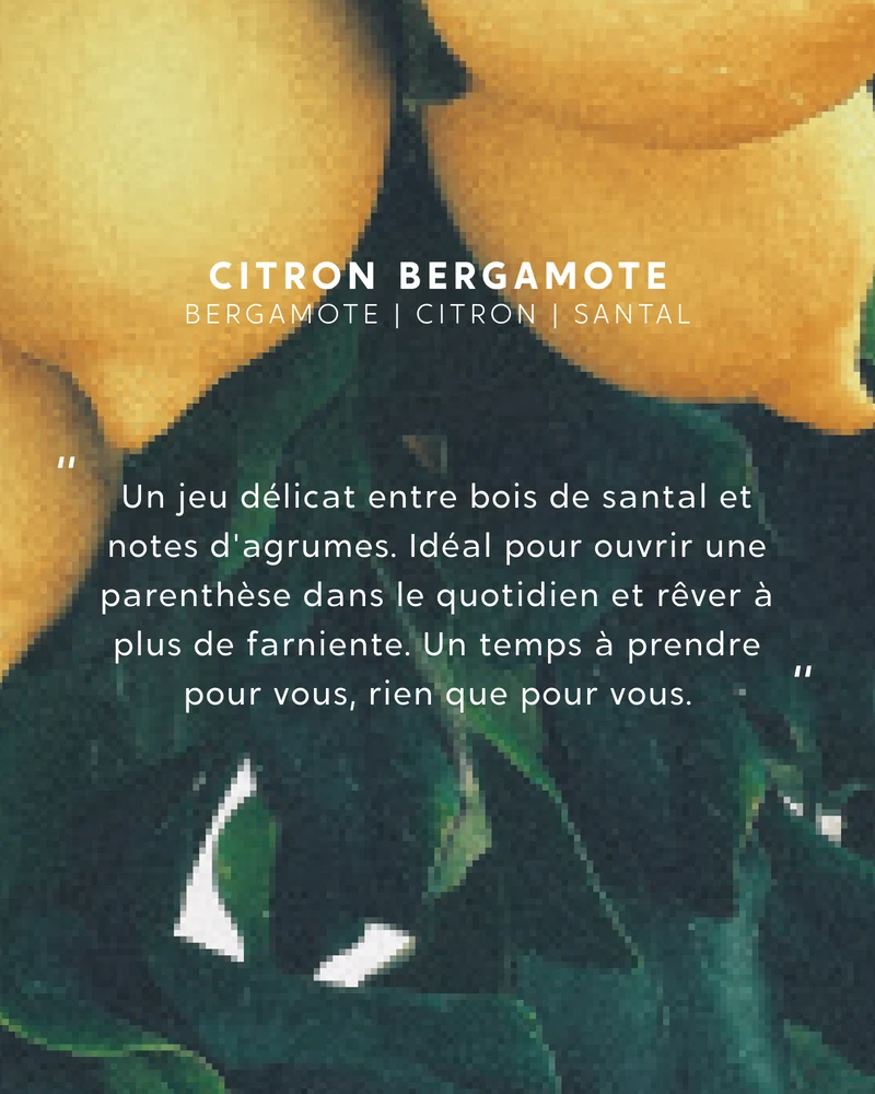 Brume parfumée Citron Bergamote
