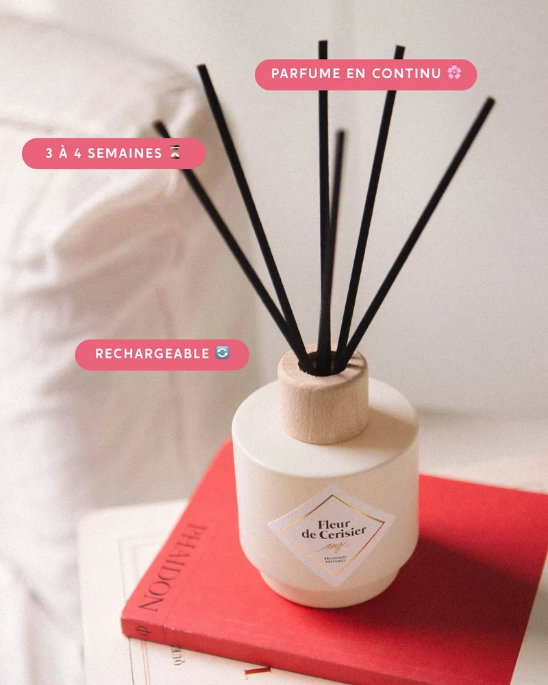 Bâtonnets parfumés Fleur de Cerisier