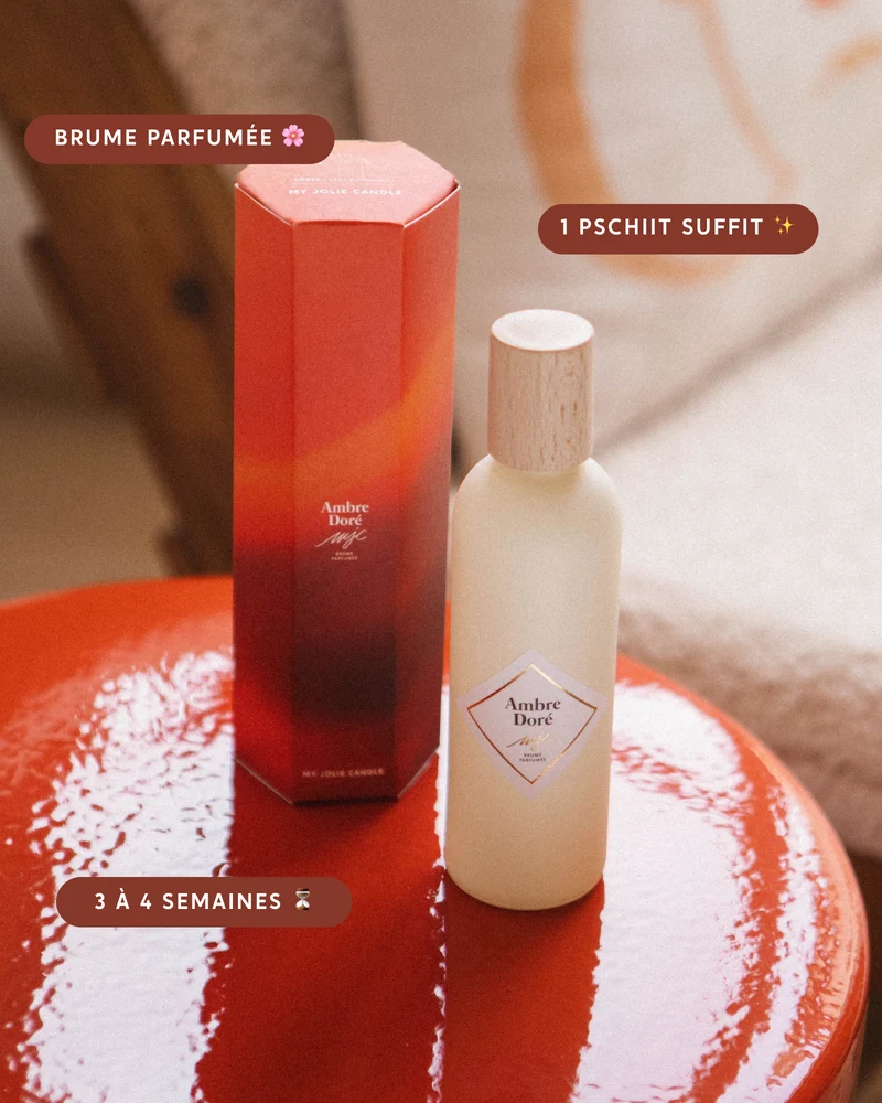 Brume parfumée Ambre Doré