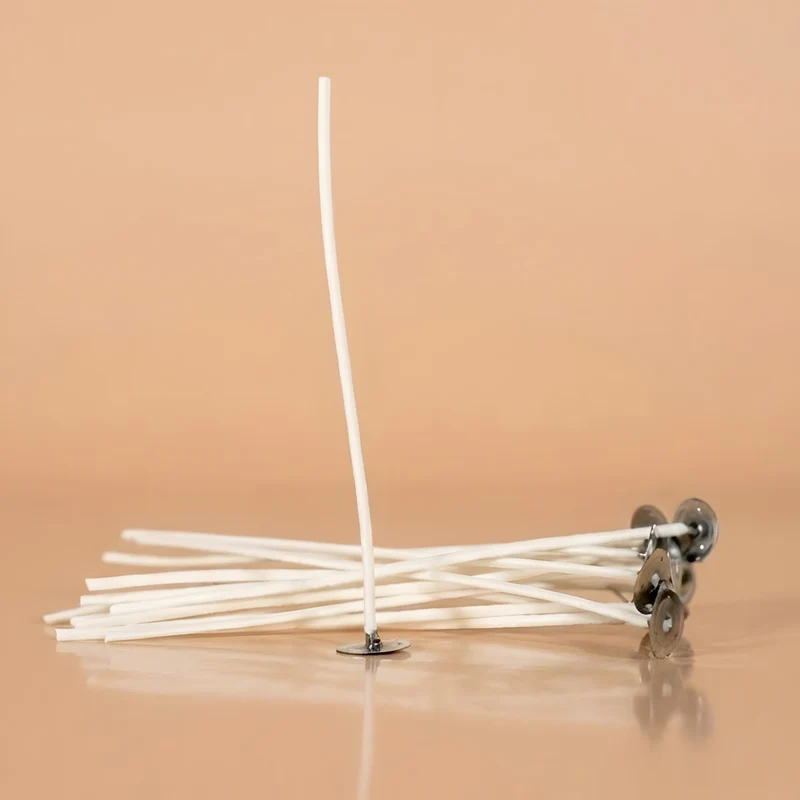Mèches LX cirées en coton pour bougies