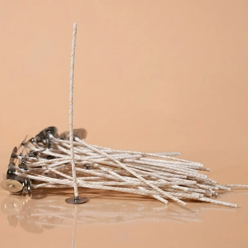 Mèches ECO cirées en coton pour bougies