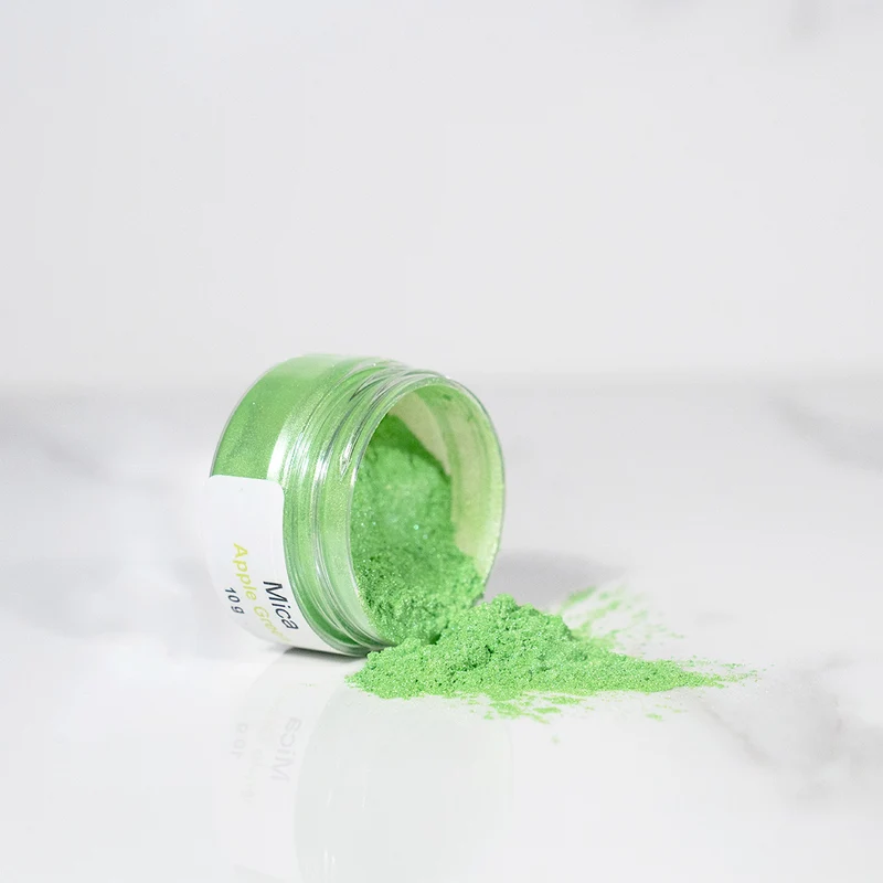 Poudre de mica - Apple Green