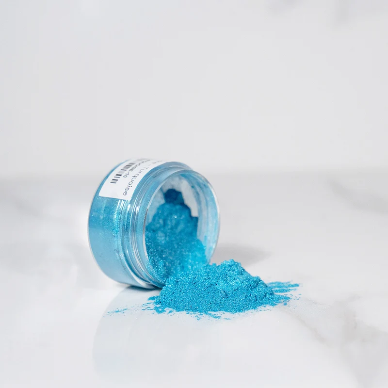 Poudre de mica - Turquoise