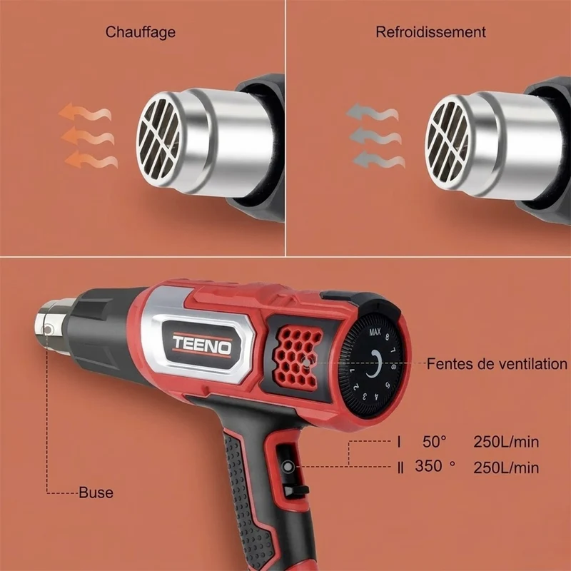 Décapeur thermique - 2000 W