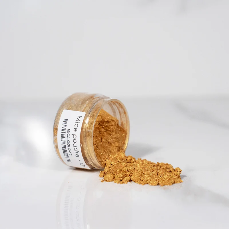 Poudre de mica - Or