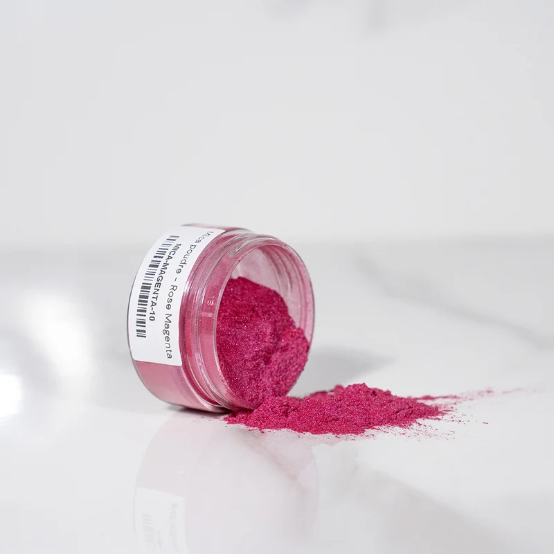 Poudre de mica - Rose Magenta