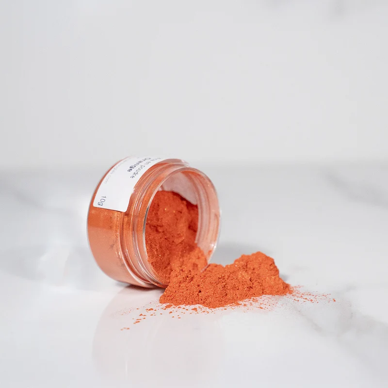 Poudre de mica - Orange