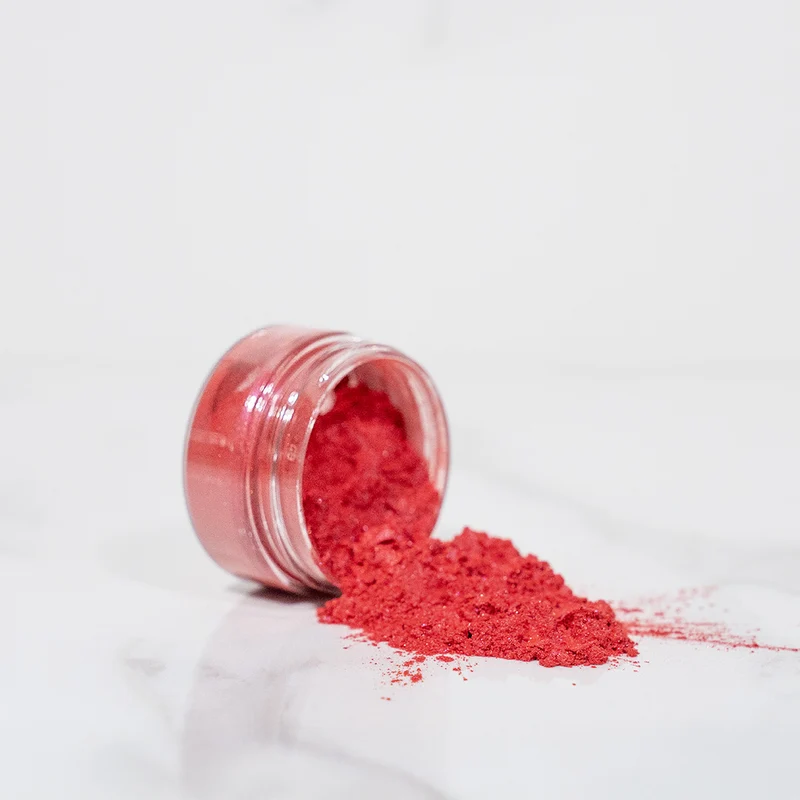 Poudre de mica - Rose Rouge