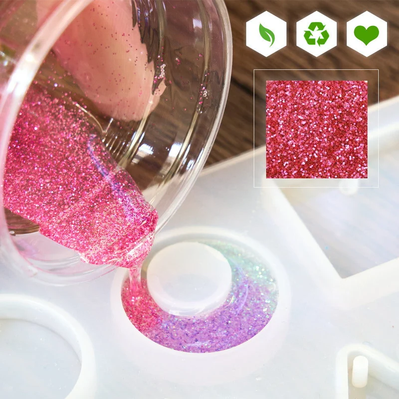 Paillettes biodégradables brillantes pour créations parfumées