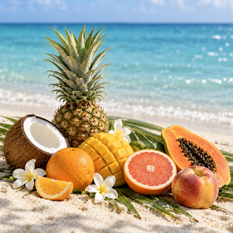 Pureté tropicale - Parfum pour bougie