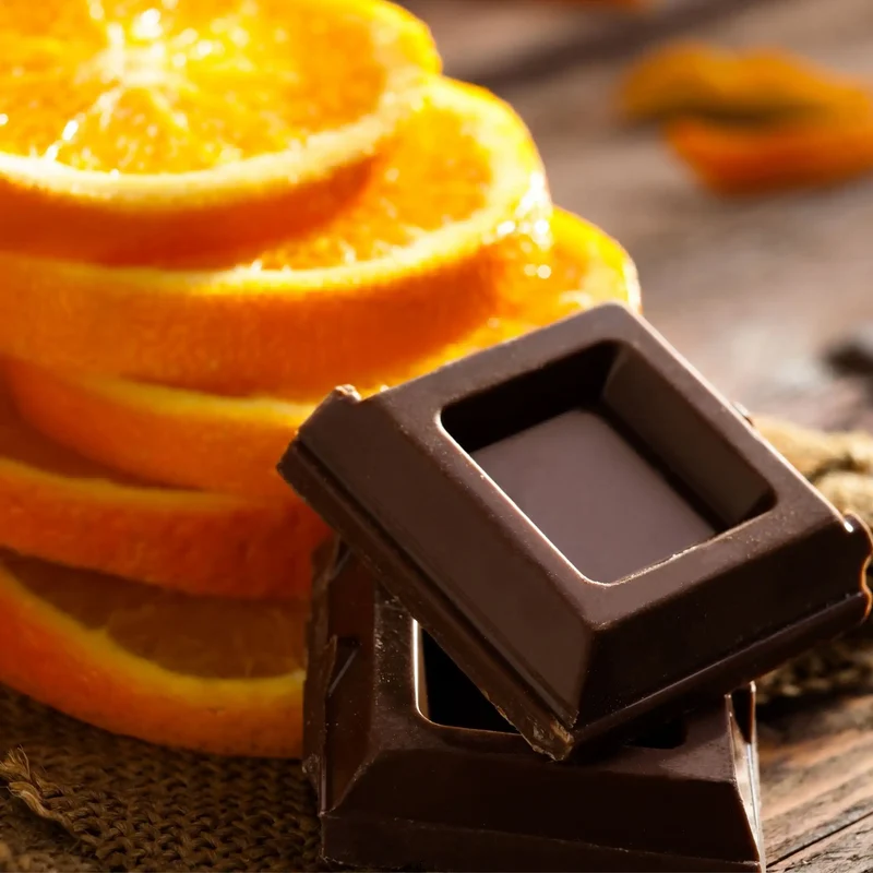 Chocolat noir et orange - Parfum pour bougie