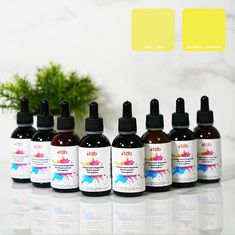 Colorant liquide Jaune pour bougies