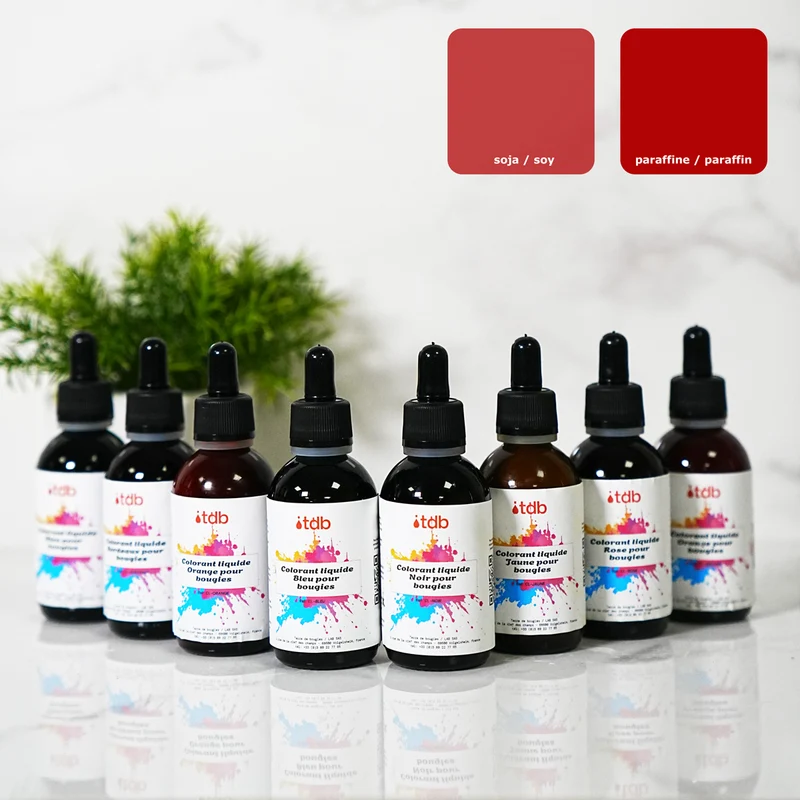 Colorant liquide Rouge pour bougies