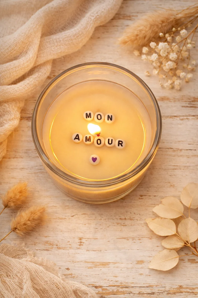 Bougie Message Caché