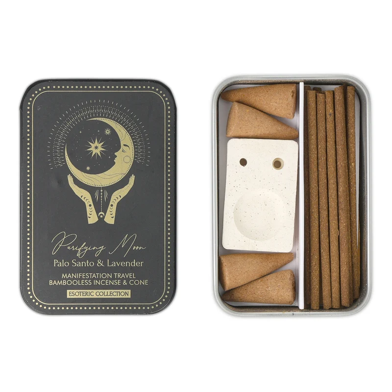 Wierook Esoteric Collection Purifying Moon & brander in blikken schuifdoosje