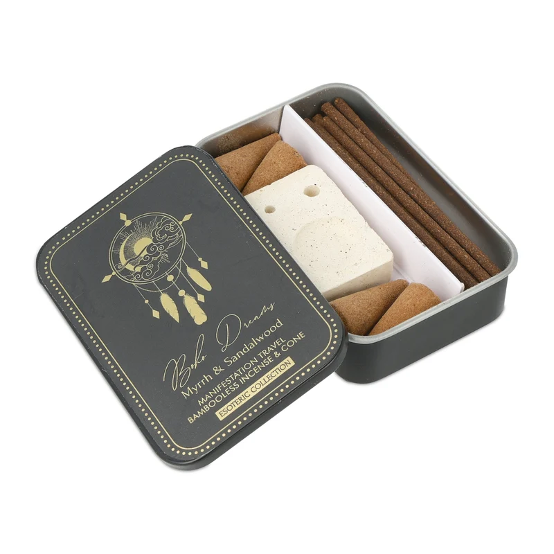 Wierook Esoteric Collection Boho Dreams & brander in blikken schuifdoosje