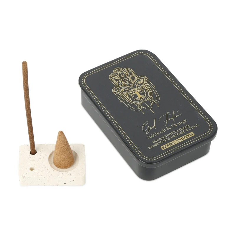 Wierook Esoteric Collection Good Fortune & brander in blikken schuifdoosje
