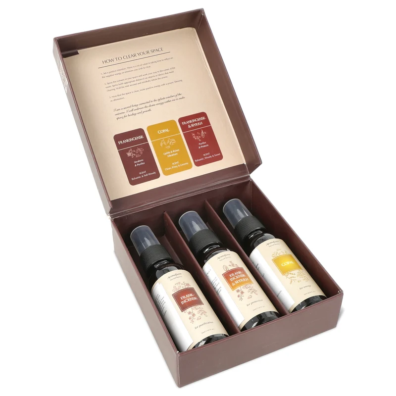 Aromafume mini mist set Sacred Resins