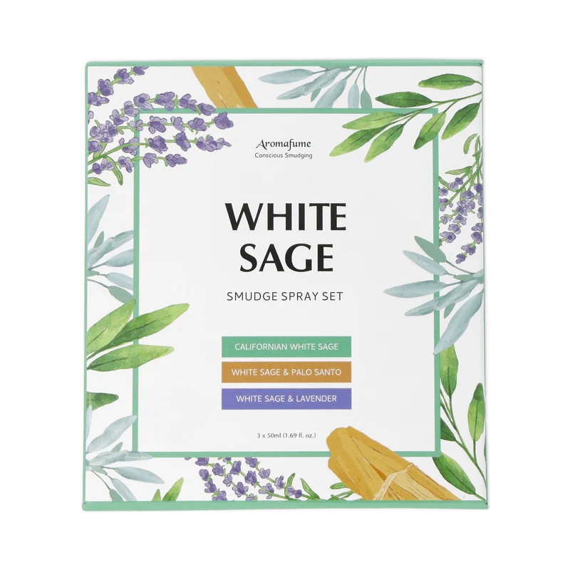 Aromafume mini mist set witte salie