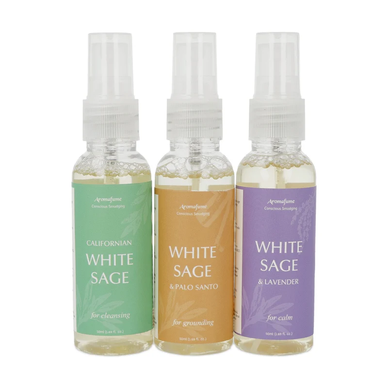 Aromafume mini mist set witte salie