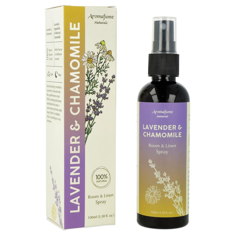 Aromafume kamer & textielspray lavendel & kamille