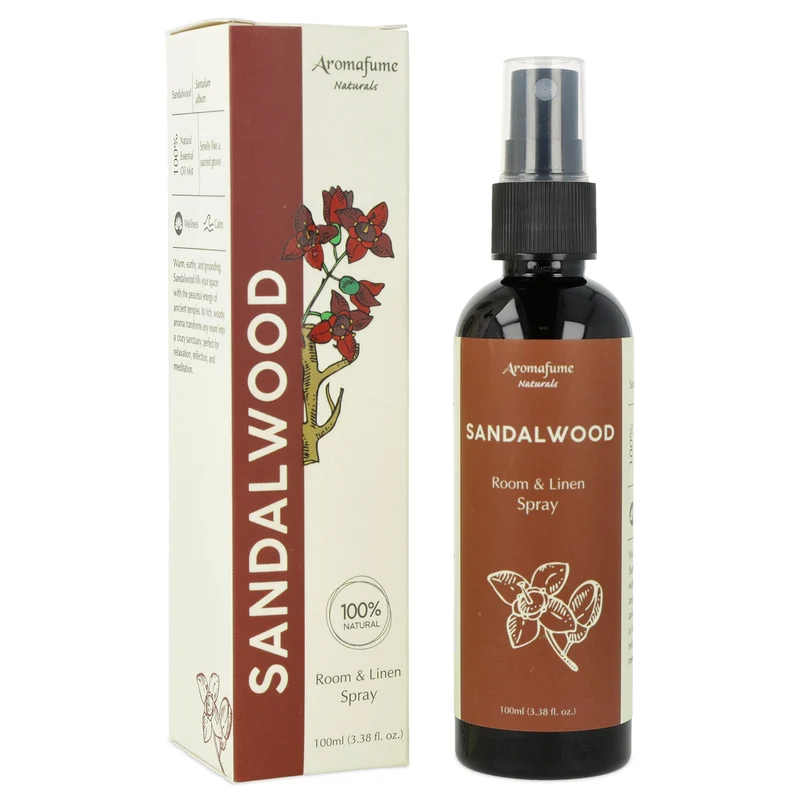 Aromafume kamer & textielspray sandelhout