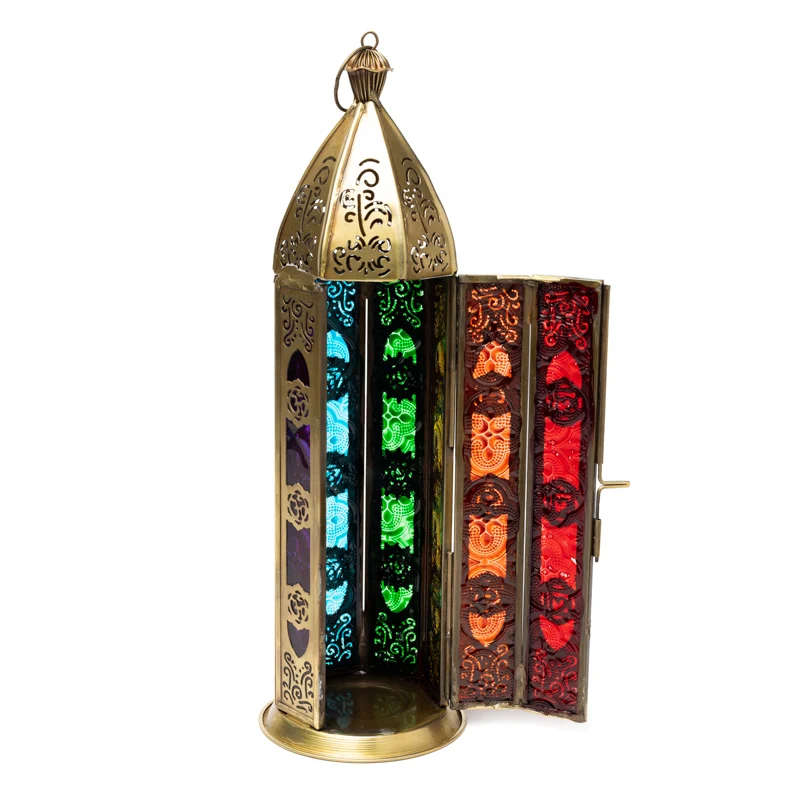 Sfeerlicht oosters goudkleurig 7 Chakra's