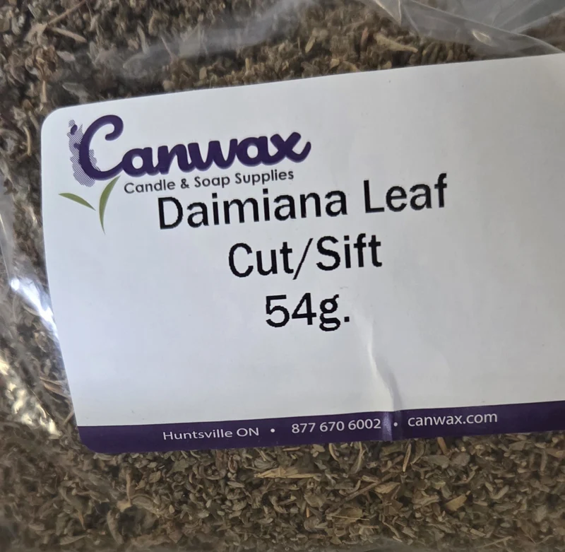Botanical, Daimiana Leaf, 50gm