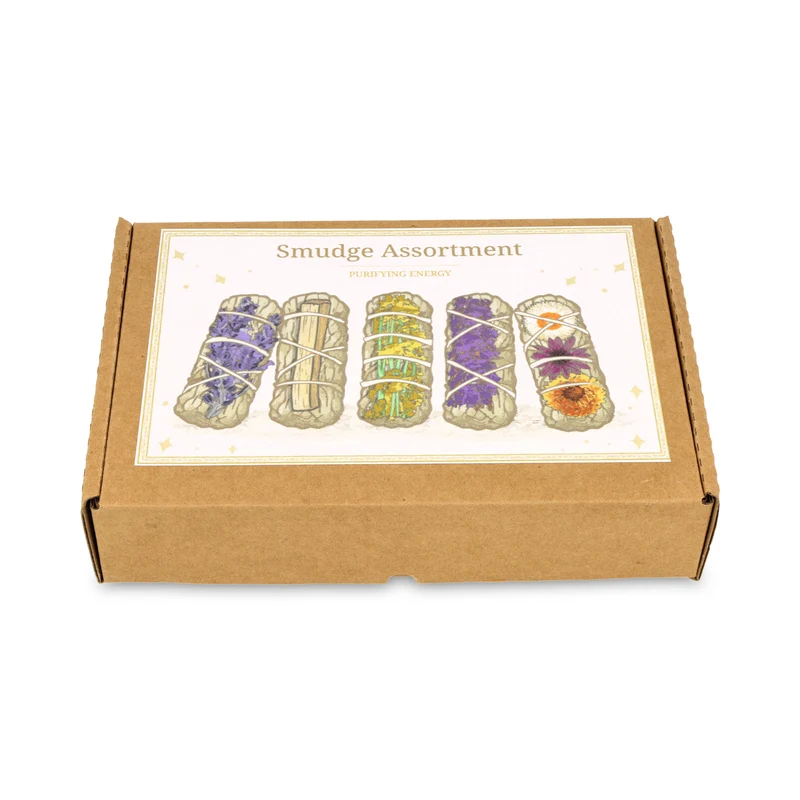 Witte salie & gemengde kruiden smudgeset van 5