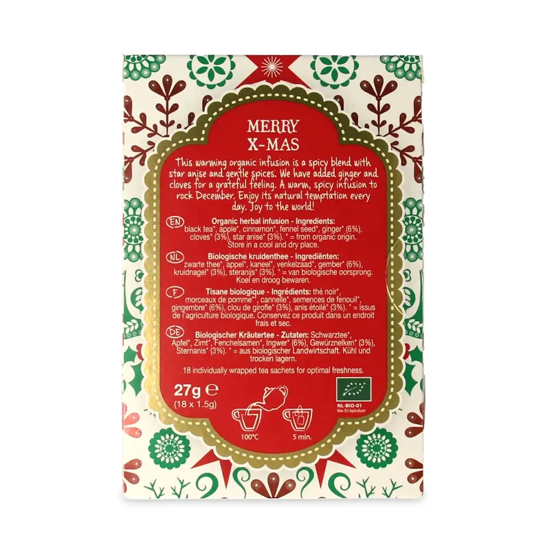 Natural Temptation Merry X-Mas kruidenthee BIO