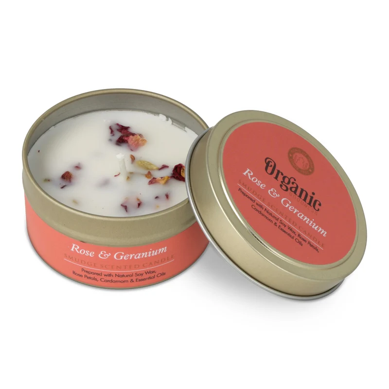Geurkaars smudge SET van 3 Organic Goodness