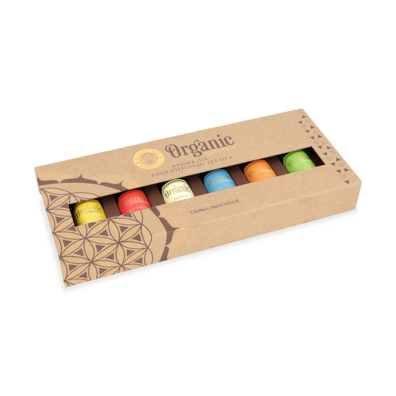 Aromaolie set assorti Organic Goodness