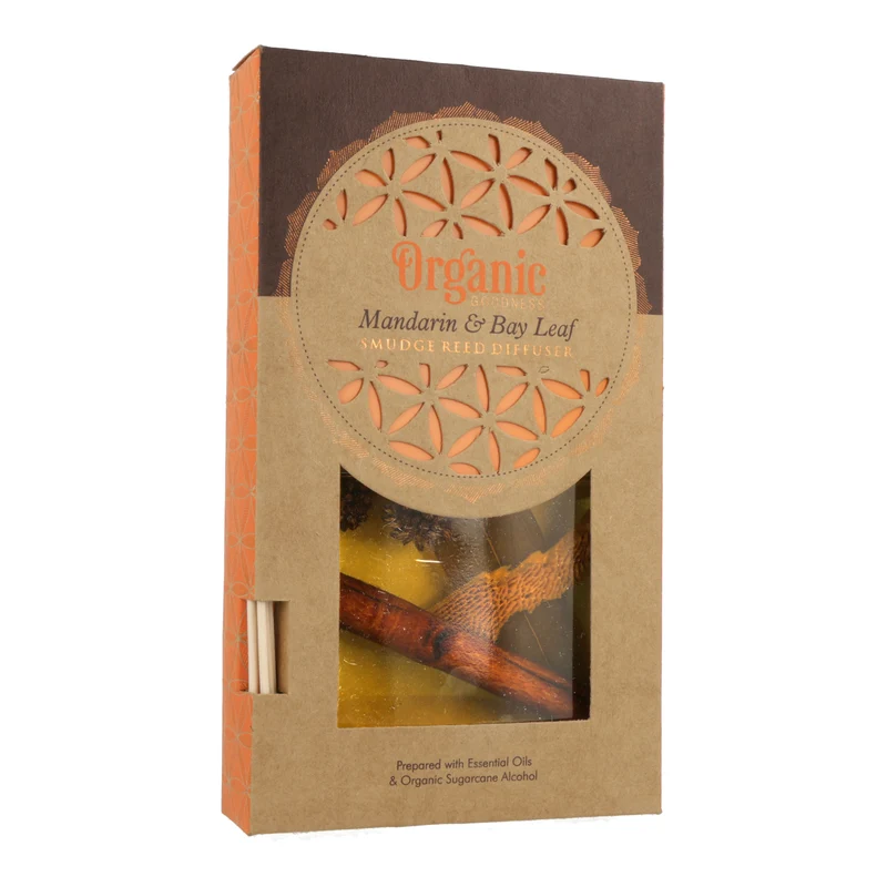 Geurstokjes Organic Goodness Mandarijn & Laurier